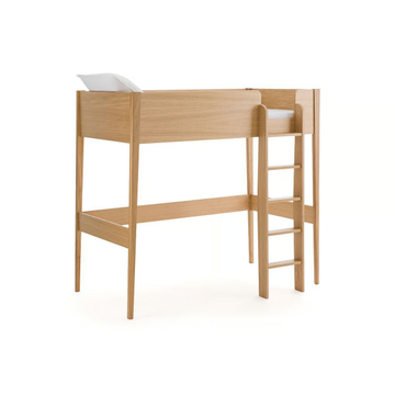 ALCESTE - Loft wood veneer bed by AMPM - view 3