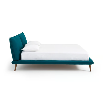 AURORE - Fabric double bed with upholstered headboard by AMPM - view 3