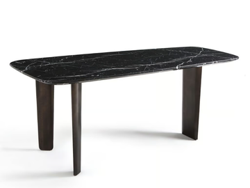 DOLMENA - Rectangular marble table by AMPM - view 2
