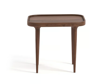 MAGOSIA - Square walnut coffee table by AMPM - view 3