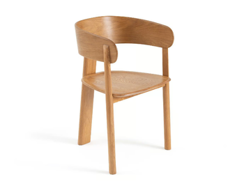 MARAIS - Oak chair with armrests by AMPM - view 2