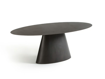 MAYRA - Oval plate table by AMPM - view 2