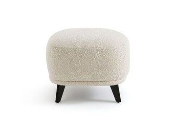 ODALIE - Upholstered fabric footstool by AMPM - view 3
