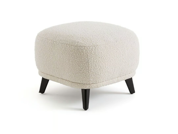 ODALIE - Upholstered fabric footstool by AMPM - view 2