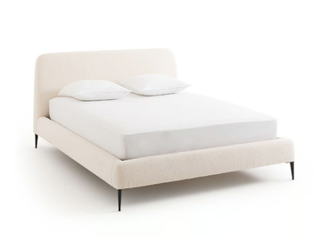 OSCAR - Upholstered fabric double bed by AMPM - view 2