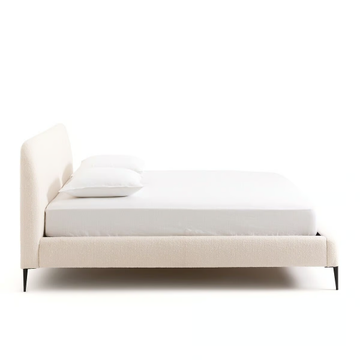 OSCAR - Upholstered fabric double bed by AMPM - view 3