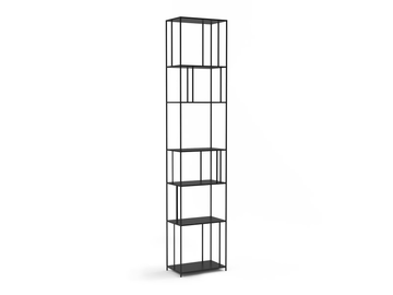 PARALLEL - Open metal bookcase by AMPM - view 2
