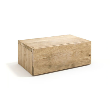 PAUL - Wall-mounted oak bedside table by AMPM - view 3