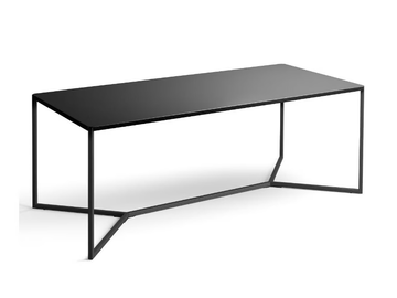 ROMY - Rectangular metal table by AMPM - view 2