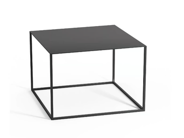 ROMY - Square low metal coffee table by AMPM - view 2