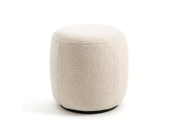 ROSEBURY - Upholstered fabric footstool by AMPM - view 2