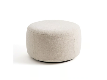 ROSEBURY - Upholstered fabric footstool by AMPM - view 3