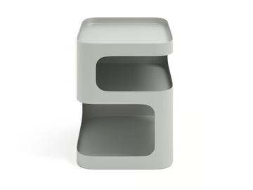 SANDOVAL - Square metal bedside table by AMPM - view 3