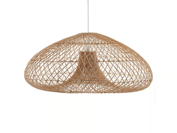 TITOU - Wicker pendant lamp by AMPM - view 2