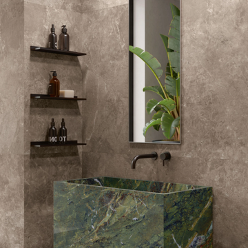 TWIN.S - DOVE - Rectified porcelain stoneware wall/floor slabs with concrete effect by ARIOSTEA - view 3