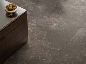 TWIN.S - LICORICE - Rectified porcelain stoneware wall/floor slabs with concrete effect by ARIOSTEA - view 2