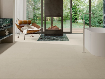 BALANCE - IVORY - Porcelain stoneware wall/floor slabs with resin effect by ARIOSTEA - view 2