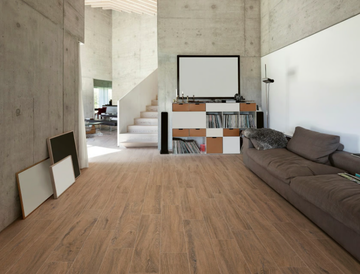 LEGNI HIGH-TECH - ROVERE BAIO - Porcelain stoneware wall/floor slabs with wood effect by ARIOSTEA - view 3