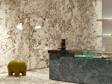 ULTRA GRANITI - ALASKA WHITE - Porcelain stoneware wall/floor slabs with marble effect by ARIOSTEA - view 2