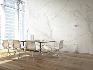 ULTRA MARMI - BIANCO CALACATTA - Ultra thin wall/floor tiles with marble effect by ARIOSTEA - view 3