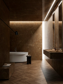 ULTRA MARMI - PULPIS BRONZE - Porcelain stoneware wall/floor slabs with marble effect by ARIOSTEA - view 3