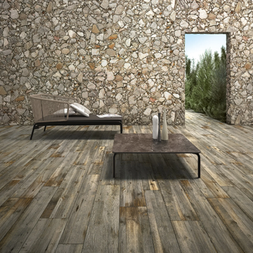 INNOVATIVE SLABS - QUERCIA TROPICALE - Porcelain stoneware flooring with wood effect by ARIOSTEA - view 3