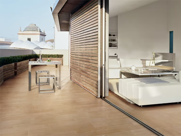 LEGNI HIGH-TECH - ROVERE NATURALE - Porcelain stoneware wall/floor slabs with wood effect by ARIOSTEA - view 3