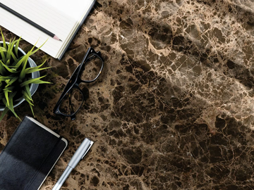 ULTRA MARMI - DARK EMPERADOR - Porcelain stoneware wall/floor slabs with marble effect by ARIOSTEA - view 2