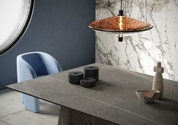 ULTRA MARMI - IMPERIAL GREY - Porcelain stoneware wall/floor slabs with marble effect by ARIOSTEA - view 3