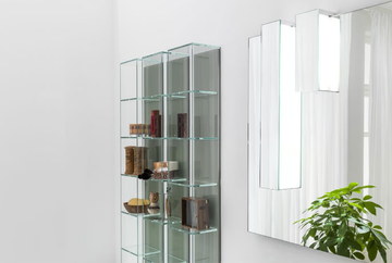 MOVE - Rectangular wall-mounted mirror with integrated lighting by ARTELINEA - view 3
