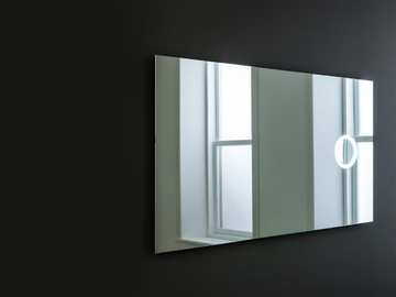 OBLÒ - Rectangular wall-mounted mirror with integrated lighting by ARTELINEA - view 3
