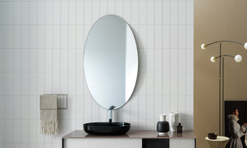 PIEGAMI - Oval wall-mounted mirror by ARTELINEA - view 3