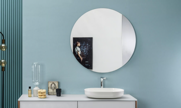 PIEGAMI - Round wall-mounted mirror by ARTELINEA - view 3