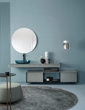 QUADRA - Sectional storage suspended bathroom cabinet by ARTELINEA - view 3