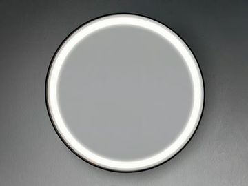 TAMA - Framed wall-mounted mirror with integrated lighting by ARTELINEA - view 2