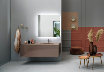 VOLUMI - Modular washbasin cabinet with top opening by ARTELINEA - view 3