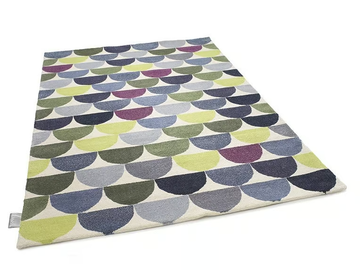 LAPP - Handmade rug with geometric shapes by ASPLUND - view 3