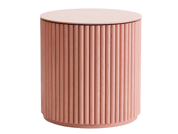 PETIT PALAIS - Round oak coffee table by ASPLUND - view 2