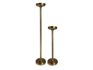 GRACE - Brass candle holder by ASPLUND - view 2