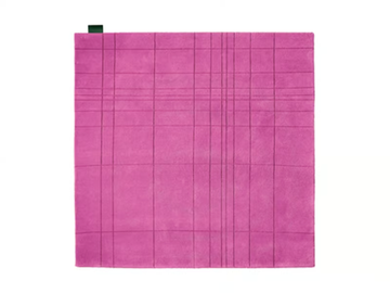 KILT - Solid-color square rug by ASPLUND - view 2