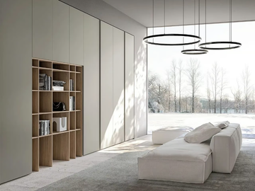 ROW - Sectional wooden wardrobe by Adok - view 2