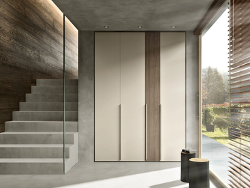 INTERMEZZO - Sectional laundry room cabinet with hinged doors by Adok - view 2