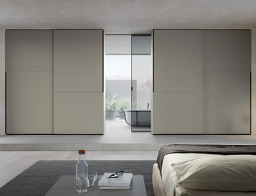 RITMO - Wooden wardrobe with sliding doors by Adok - view 2