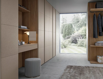 SOFT - Sectional Eco-leather wardrobe by Adok - view 3