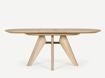 MAIDO SQUIRCLE - Extending solid wood dining table by Anesis - view 3