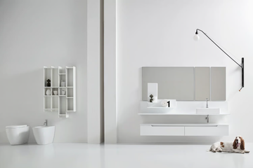 MOOV - Washbasin countertop by Arcom - view 3