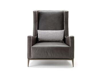 GOLDFINGER - Armchair with armrests by Arketipo - view 3