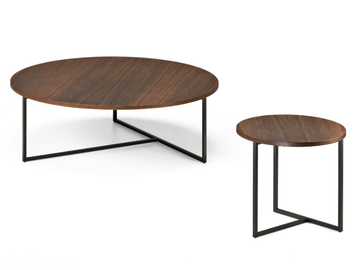 ARMONIA - Round Sucupira coffee table by Arketipo - view 2
