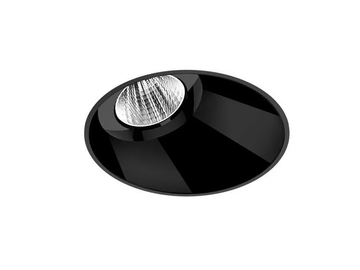 SHOT LIGHT M ASYMMETRIC TRIMLESS - Recessed LED round aluminium spotlight by Arkoslight - view 2