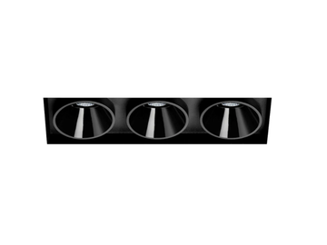 BLACK FOSTER ASYMMETRIC TRIMLESS 3 - Recessed LED multiple aluminium spotlight by Arkoslight - view 3